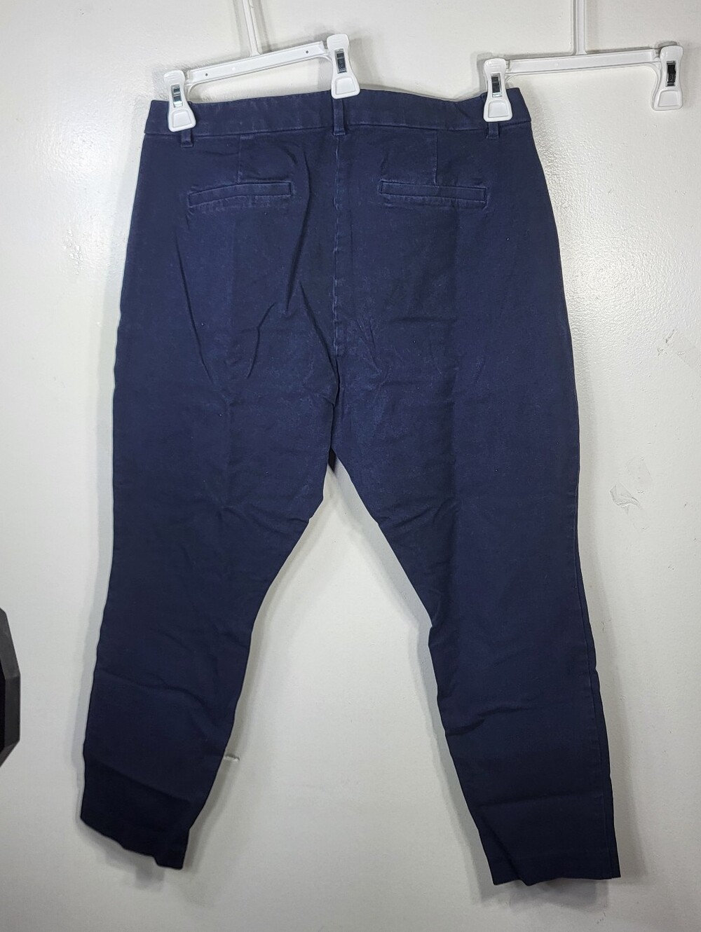 Gap Signature Skinny Ankle Pants in True Indiglo Blue Sz 14 - Picture 4 of 8